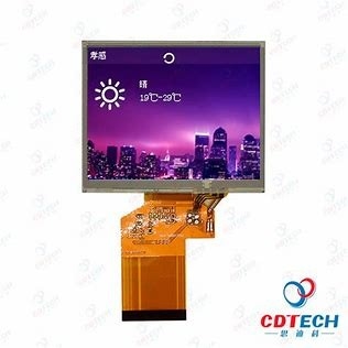 Custom  ILI9488 Display Screen 320*480 Small Size Capacitive Tft Lcd Module