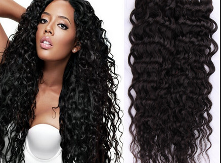 Perucas encaracolados indianas pretas do cabelo humano do laço completo cabelo humano da onda do corpo de 30 polegadas