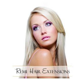 As extensões do cabelo iluminam ultra o louro, cabelo humano remy de 100%