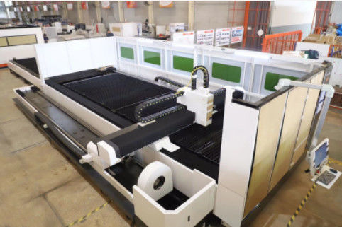 Chapa metálica do cortador da fibra do CNC da máquina de corte 3000/4000/6000W do laser